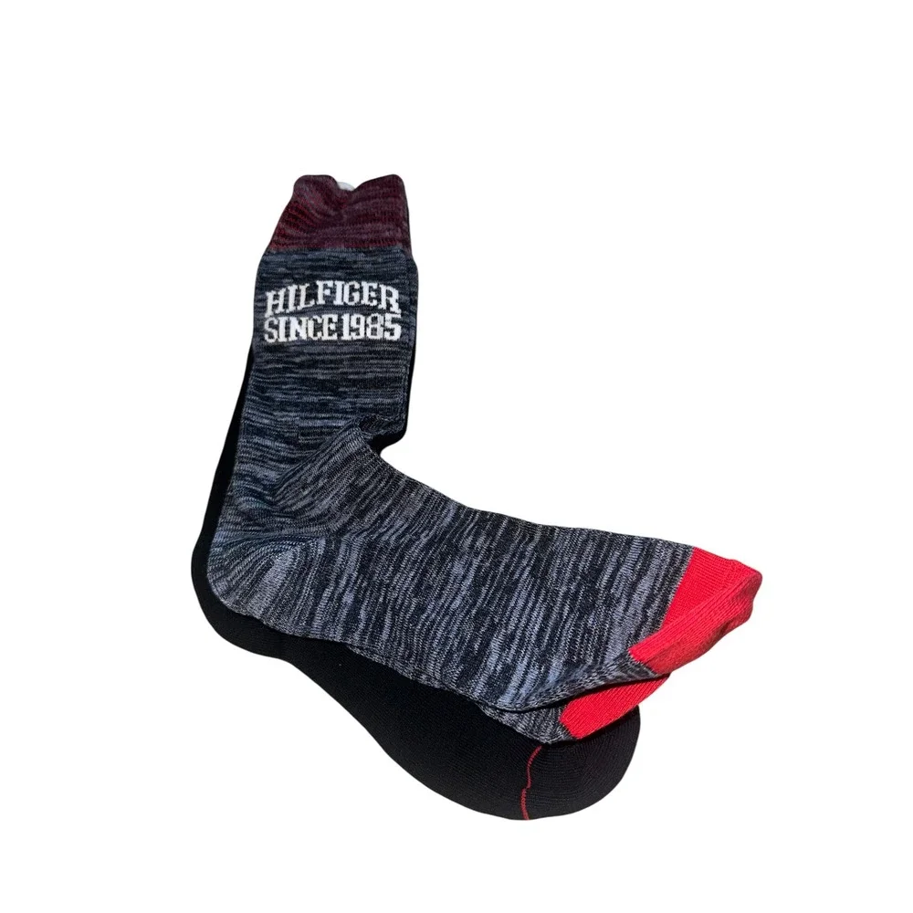 Tommy‎ Hilfiger Men's 2-Pk. Logo Socks - Shoe Size 7 to 12